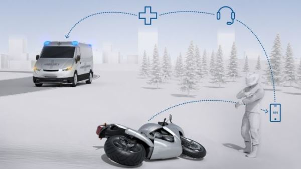 Bosch работает над технологией экстренного оповещения для мотоциклистов