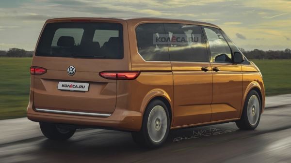 Появились первые изображения нового Volkswagen Multivan