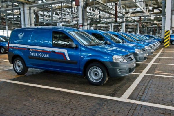 Почта России получит от АвтоВАЗа более тысячи машин Lada Largus