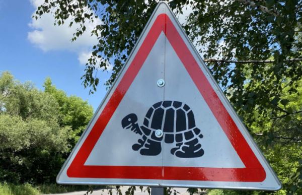 В Полтавской области устанавливают странные дорожные знаки