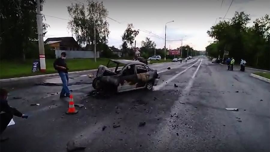 Появилось видео последствий ДТП с шестью погибшими в Мордовии<br />

